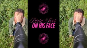 mes pieds sales dans sa gueule