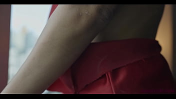 Busty Asian Fashion Model Teases and Masturbates