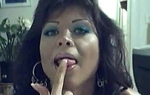 Amateur strip of a ts milf