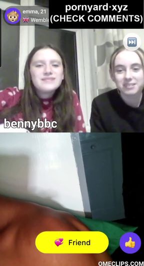 Teen webcam model shows off her reaction to homemade content