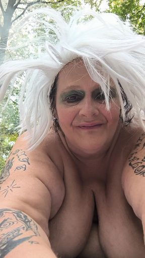 Granny's Younger Man Woods Sneaky Fucking From Behind Like No on One Else Can Especially Small Dick Grandpee