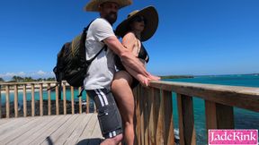 Jade Kink Lookout Fucking Near Public Beach