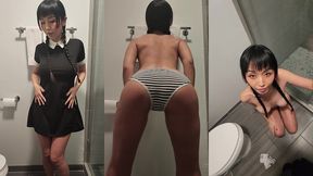 wednesday’s warm-up: striptease in the bathroom