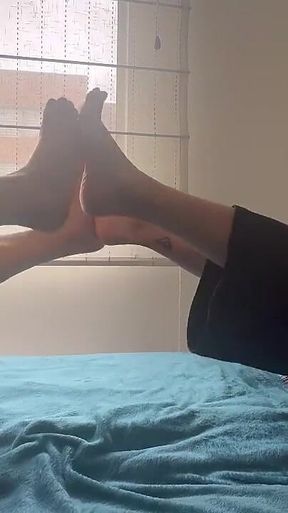 His Feet Fascinate Me and Touch Me up to