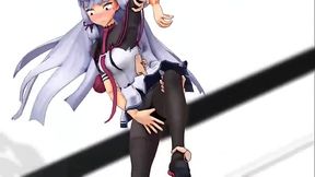 [MMD] [r18] Murokumo Restraint Dance [gentlemans Hand]