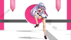 [MMD] [r18] Murokumo Restraint Dance [gentlemans Hand]