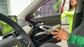 Epic!! I convinced my stepmother to have sex in the car while we were in a garage. She's such a slut.