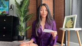 Pregnant Asian GF teaches intimate lesson in French