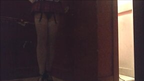 School Gurl in a Quiet Bookstore