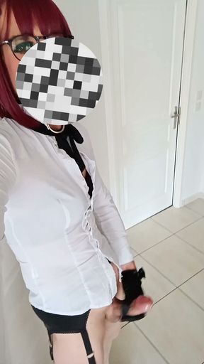 Masturbation &eacute;jaculation