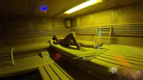 Sweaty Sauna Slut: Big Booty Girl Fucked Raw