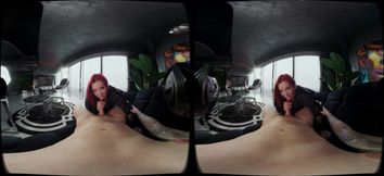 Sabien De Monia enchants with daring fetish allure in a sultry throat VR fantasy