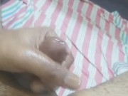 small cock oil massage and CUM. Premature Ejaculation from masturbation