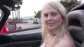 Petite Blonde Takes It All