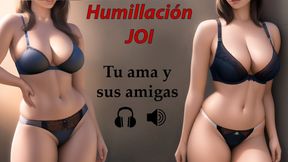 Spanish JOI con mucha humillacion. Para que vayas entrenando.