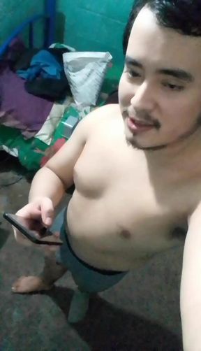 Jesus in boxer pulling his penis chapter 13