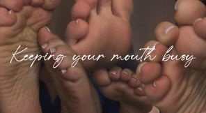 Keeping your mouth busy