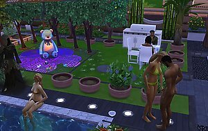 sims 4 - big brother wicked edition ep19:  turns sims horny