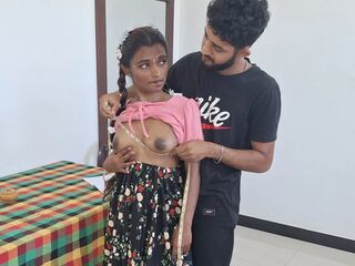 Steprother inadvertently gets a chance to bang stepsister hardcore