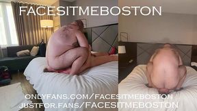 Can you withstand the utter weight of his giant culo crashing down on your face?