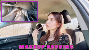 REGINA MAKE UP REVVING BLACK NYLON HIGH HEELS_1080 HDR Dolby Vision (real video) FULL VIDEO 13 MIN