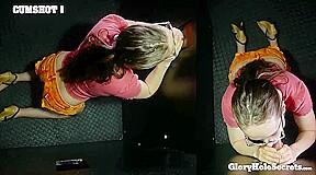 Jackie H's First Gloryhole Video POV, Scene #01