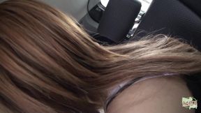 She Was Sucking This Dude on the Back Seat and When They Arrived Again There