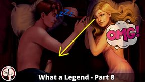 WAL 8 - His first sex ever is coming true after she saw his 26 cm cock and get an instant wet pussy.