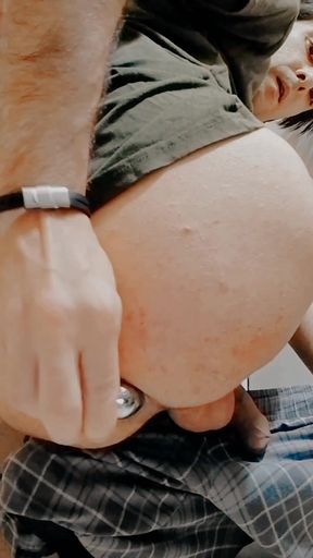 👄The Plug Slides Deep Into My Soft And Hot Ass