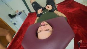 Face sitting in box, by Anita Perversa and Slave Rebbit FULL HD