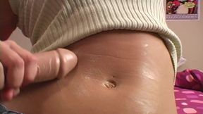 Cum on My Tummy Featuring Addison Rose