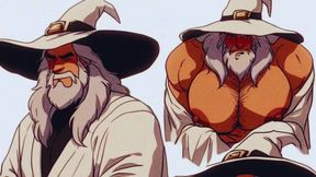 The Old Wizard of the Kingdom Likes to Give His Ass to the Subjects of the Castle. Anime Hentai Fantasy