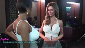 Awam Sophia Showed Her Boob in the Hairsalon.