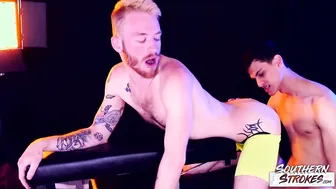 Justin Cross Bareback Fucks Declan Moore After Rimming