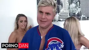 Christen Courtney's Shaved Cunt Stuffed By Porno Dan!