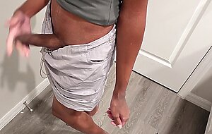 Cutie Trans Athlete Plays with Penis after Tennis Ban - FULL HD