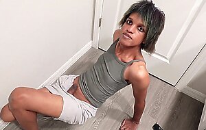 Cutie Trans Athlete Plays with Penis after Tennis Ban - FULL HD