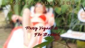 Pervy Voyeur In The Bushes