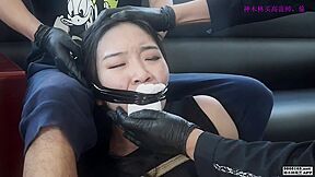 Two Asian Tied Up