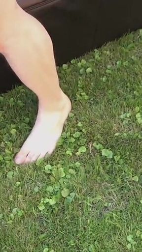 Outdoor Garden Gangbang