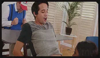 Noemie Bilas and Ricky Spanish Cheating Bingo Fun with Sally D'Angelo