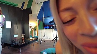 3 some blowjob Rina Rey & Jessika Trunk