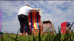 mein strandkorb im urlaub 2019 ** wangerland **