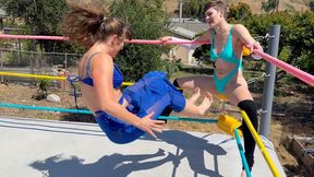 Barefoot Low Blows