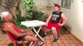 no sigilo os machos foderam no quintal enquanto a esposa estava no mercado