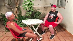 no sigilo os machos foderam no quintal enquanto a esposa estava no mercado