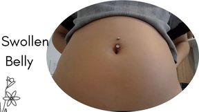 My swollen belly
