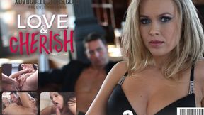 Love & Cherish - Couple's intimate kiss and tongue play leads to frenzied sex