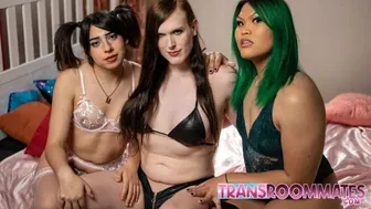 Trans Dom Roxxie Moth Assfucks Subs Genesis Green and Neci Archer