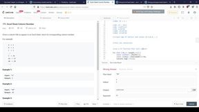 Excel Column to Number (Code With Me LIVE - Leetcode Easy